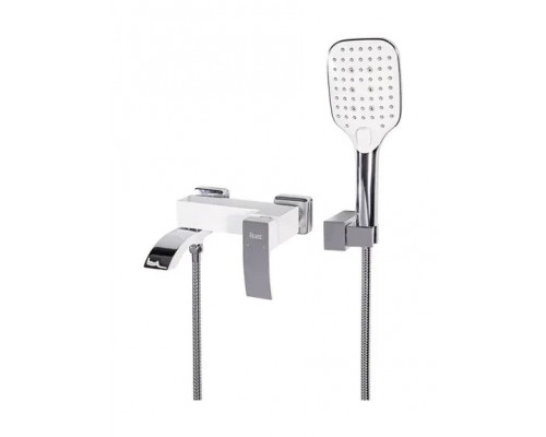 Смеситель для ванны с душем Vivi Felice 1040 белый/хром