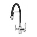 Смеситель для кухни подключением фильтра Vivi Felice 1920 хром