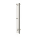 Полотенцесушитель электрический тройной круглый 120/12 Vivi Felice LEO 120R-3 никель