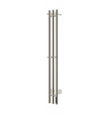 Полотенцесушитель электрический тройной круглый 120/12 Vivi Felice LEO 120R-3 никель
