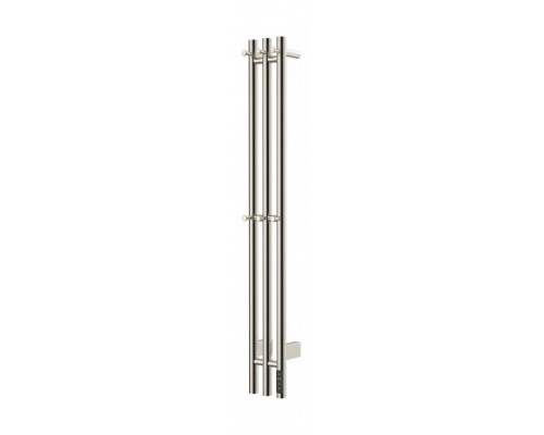 Полотенцесушитель электрический тройной круглый 120/12 Vivi Felice LEO 120R-3 никель