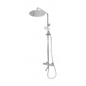 Душевая система с тропическим душем и термостатом Vivi Felice 1260 хром