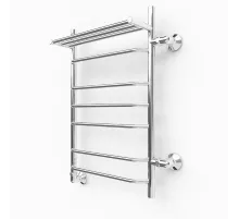 Водяной полотенцесушитель Эрато A35 600х500 (с верхней полкой и правым боковым подключением)