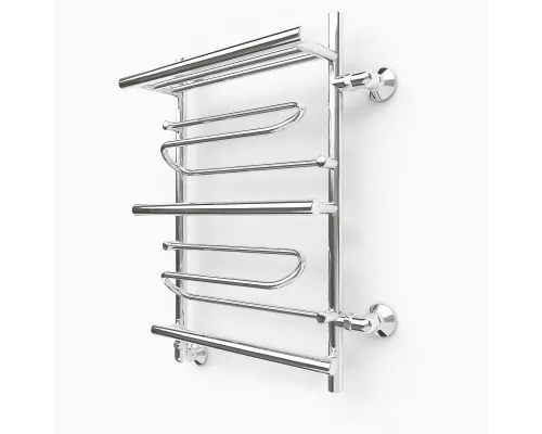 Заказать Водяной полотенцесушитель Эрато A43 1000х500 (с верхней полкой и правым боковым подключением) в магазине сантехники Santeh-Crystal.ru