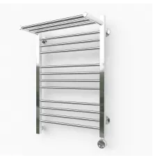 Электрический полотенцесушитель Эрато Квадрат 3 с верхней полкой 1200х400