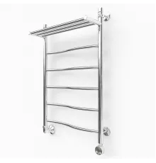 Электрический полотенцесушитель Эрато A5 с верхней полкой 600х600