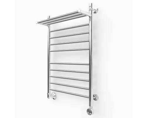 Приобрести Электрический полотенцесушитель Эрато A34 с верхней полкой 1200х500 в магазине сантехники Santeh-Crystal.ru