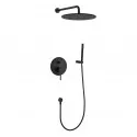 Душевой комплект Feramolli Ele BL701-12 (30см.), черный
