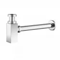 Квадратный сифон для раковины Feramolli Cubo CL089, хром