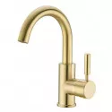 Смеситель для раковины Feramolli Ele GL603, золото