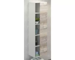 Колонна подвесная дуб бежевый\/белый матовый Comforty Турин 00004136455