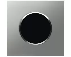 Кнопка смыва Geberit Sigma 10 115.907.KN.1 для инсталляции, бесконтактная, питание от сети, матовый хром\/хром