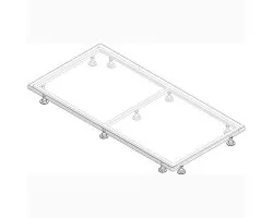 Каркас для душевого поддона Creto Ares/Scala 120х70 1-0077