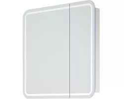 Зеркальный шкаф Corozo Алабама 80/С SD-00000902 с подсветкой Белый