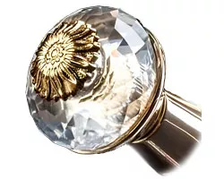 Ручка для мебели Boheme Armadi Art NeoArt Flora 820-G Золото