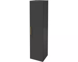 Пенал Jacob Delafon Odeon Rive Gauche EB2570D-R8-N14 подвесной R, серый антрацит