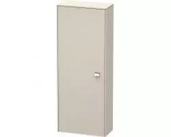 Пенал подвесной тауп матовый L Duravit Brioso BR1301L1091