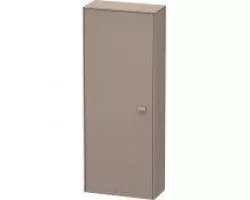 Пенал подвесной базальт матовый L Duravit Brioso BR1301L4343