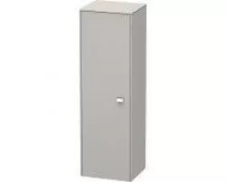 Пенал подвесной бетонно-серый матовый L Duravit Brioso BR1310L1007