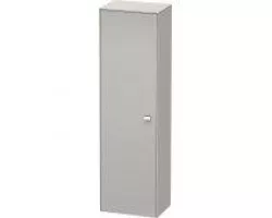 Пенал подвесной бетонно-серый матовый L Duravit Brioso BR1331L1007