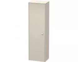Пенал подвесной тауп матовый L Duravit Brioso BR1331L9191