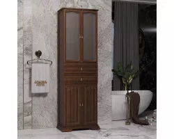 Пенал напольный орех антикварный Opadiris Риспекто 00-00005844