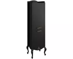 Пенал Caprigo Bourget 11050R-B042 напольный R, черный матовый