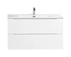 Тумба Bianco Lucido 99,6 см BelBagno Etna ETNA-1000-2C-SO-BL-P