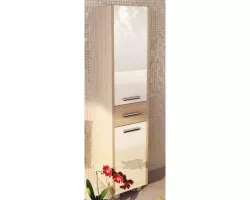 Пенал Comforty Тулуза 00003121663 напольный R, сосна лоредо\/белый глянец