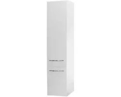 Пенал подвесной белый глянец L Акватон Инфинити 1A192303IF01L