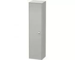 Пенал подвесной бетонно-серый матовый L Duravit Brioso BR1330L1007