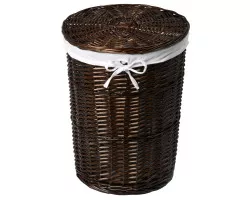 Плетеная корзина для белья WasserKRAFT Elbe WB-740-L