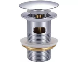 Донный клапан Bond BV0200 click-clack Хром