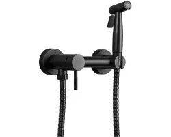 Гигиенический душ со смесителем Haiba HB5510-7 Черный матовый
