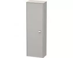 Пенал подвесной бетонно-серый матовый L Duravit Brioso BR1300L1007