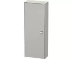 Пенал подвесной бетонно-серый матовый L Duravit Brioso BR1301L1007