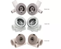 Дополнительные форсунки гидромассажа для ванн Aquatek 2 шт.