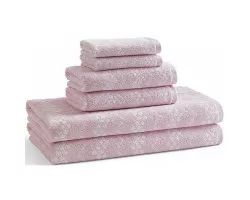 Полотенце банное 127x71 см Kassatex Wavy Ballet Pink BWV-109-BLP