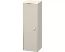 Пенал подвесной тауп матовый L Duravit Brioso BR1310L1091