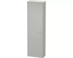 Пенал подвесной бетонно-серый матовый L Duravit Brioso BR1321L1007