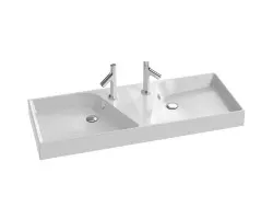 Раковина подвесная, гладкая нижняя поверхность 120x46 см Jacob Delafon Rythmik EXM112-Z-00