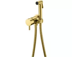 Гигиенический душ Boheme Uno 467-G со смесителем, золотой