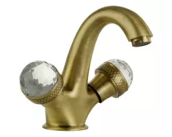 Смеситель для раковины Migliore Axo Swarovski ML.AXO-634F.BR