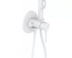 Гигиенический душ IDDIS Axes 003WTR0i08 со смесителем, белый матовый