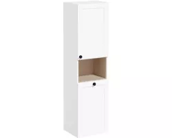 Пенал VitrA Root Classic 68524 подвесной R, с бельевой корзиной, белый матовый