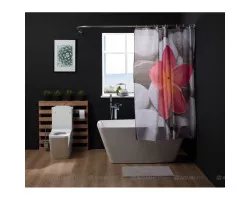 Штора для ванной комнаты Aquanet Цветок SC3003A