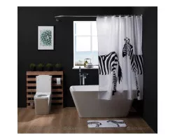 Штора для ванной комнаты Aquanet Зебры SC3288A