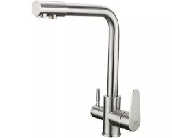 Смеситель для кухни Frap F4348 Сатин