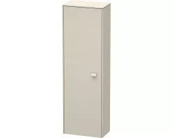 Пенал Duravit Brioso BR1300L9191 подвесной L, тауп матовый