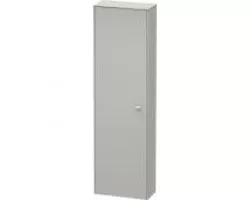 Пенал подвесной бетонно-серый матовый L Duravit Brioso BR1321L0707